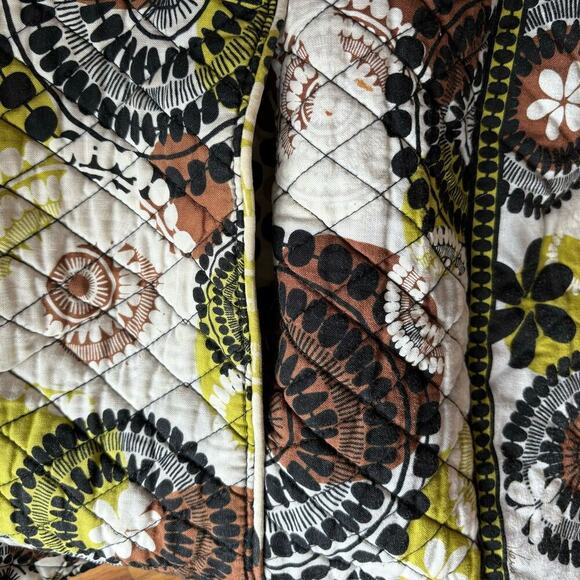 VERA BRADLEY Convertible Crossbody Shoulder Hand Bag Cocoa Moss - Picture 6 of 13